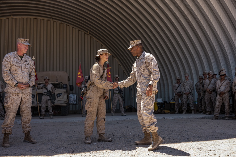 SLTE 4-25: II MEF Commanding General Visits V28