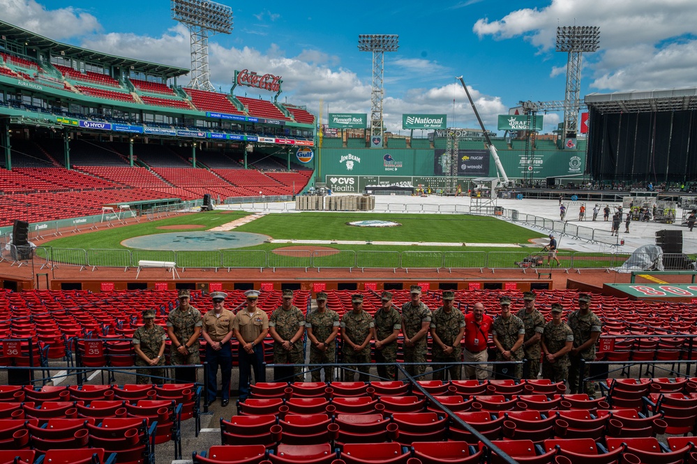 Marine Week 250: Fenway Park Tour