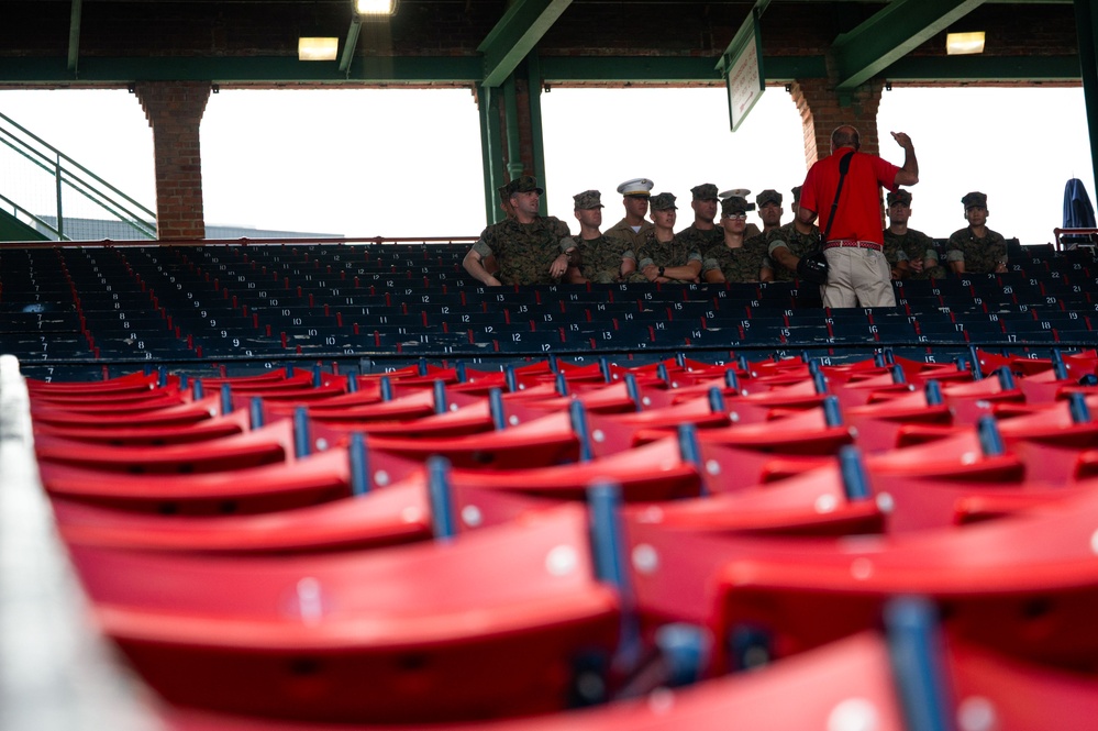Marine Week 250: Fenway Park Tour