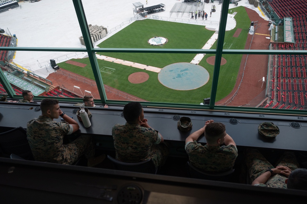 Marine Week 250: Fenway Park Tour