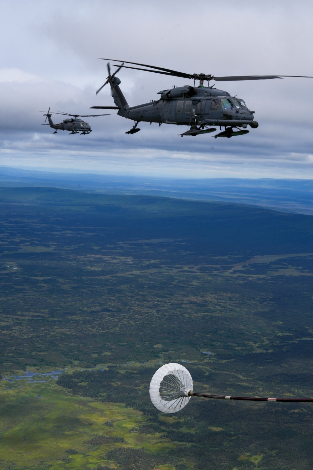 Aerial Helicopter Refueling AE25
