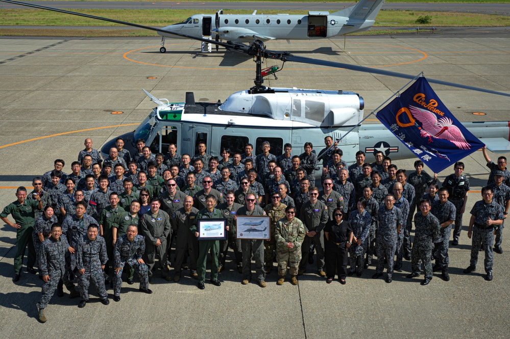 459th AS visits JASDF Niigata Air Rescue Squadron