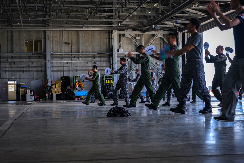 459th AS visits JASDF Niigata Air Rescue Squadron