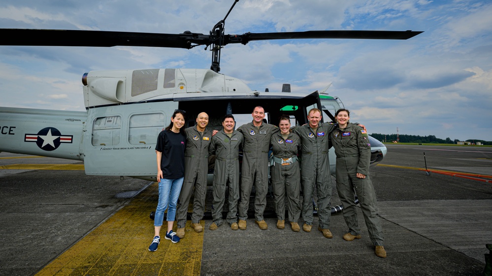 459th AS visits JASDF Niigata Air Rescue Squadron