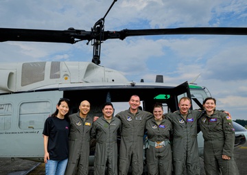 459th AS visits JASDF Niigata Air Rescue Squadron