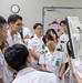 JMSDF Medical Personnel Tour U.S. Naval Hospital Yokosuka