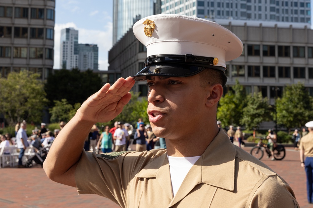 Marine Week Boston 2025; Commemoration Ceremony
