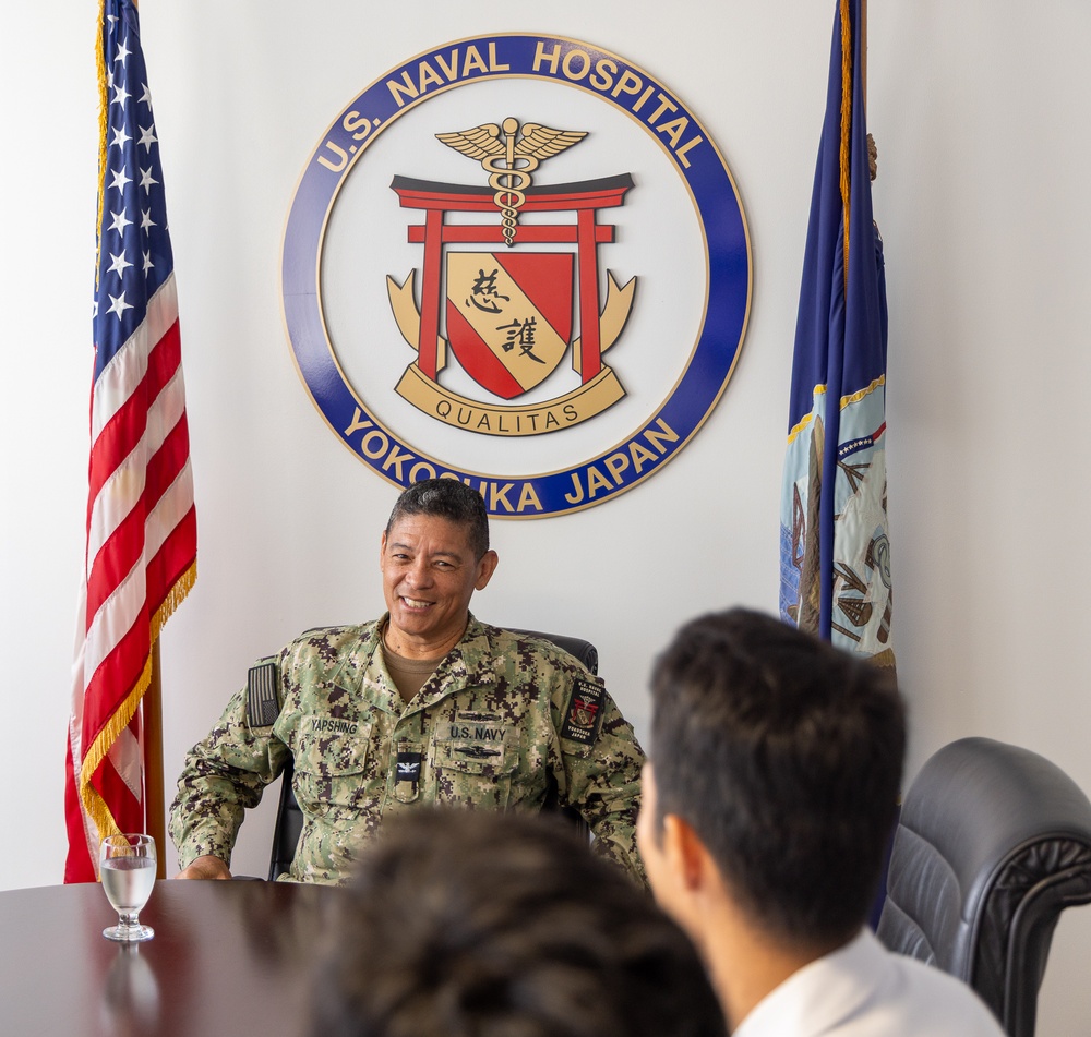 JMSDF Medical Personnel Tour U.S. Naval Hospital Yokosuka JMSDF Medical Personnel Tour U.S. Naval Hospital Yokosuka