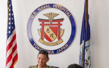 JMSDF Medical Personnel Tour U.S. Naval Hospital Yokosuka