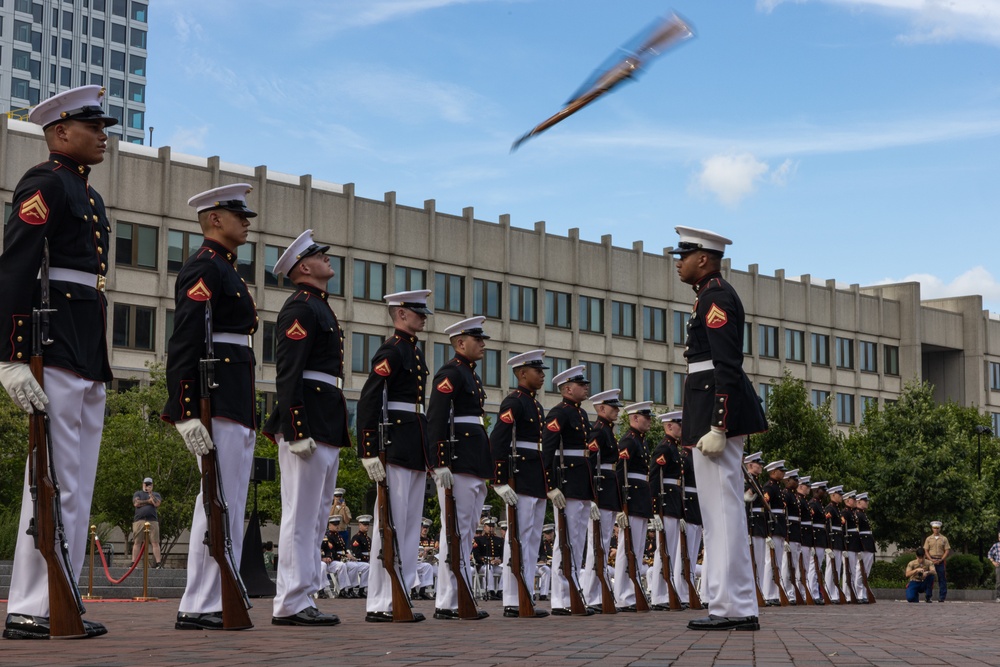 Marine Week Boston 2025; Commemoration Ceremony