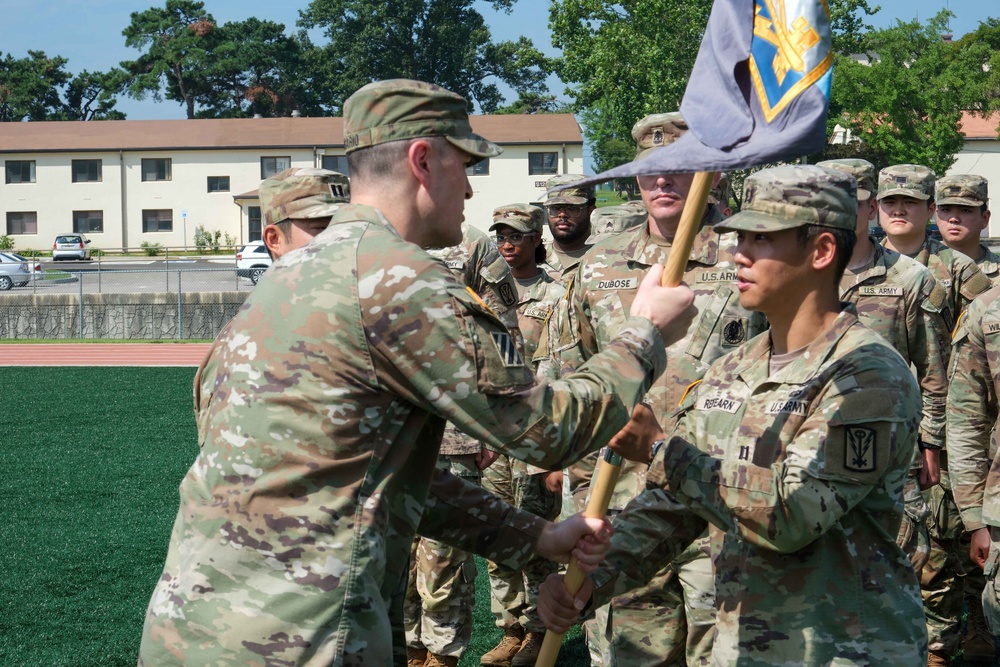 501st Military Intelligence Brigade Headquarters and Headquarters Company Change of Command Ceremony