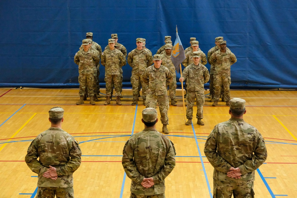 501st Military Intelligence Brigade Headquarters and Headquarters Company Change of Responsibility Ceremony