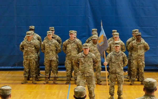 501st Military Intelligence Brigade Headquarters and Headquarters Company Change of Responsibility Ceremony