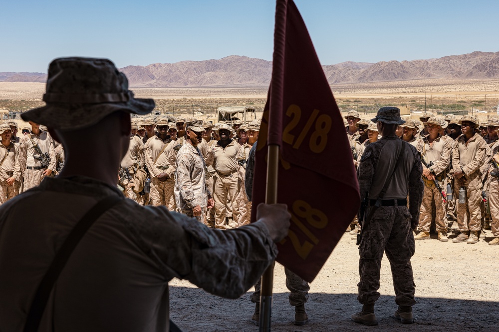 SLTE 4-25: II MEF Commanding General Visits V28