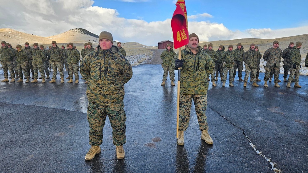 4th LE conducts Change of Command