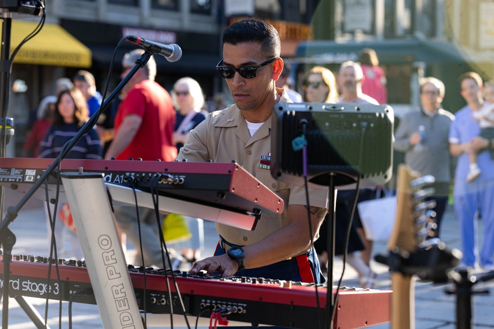 Marine Week Boston 2025; Quantico Marine Rock Band