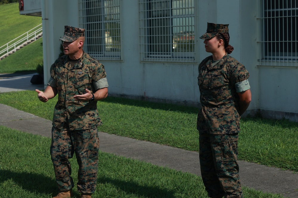 GySgt Andrea Moore Promotion