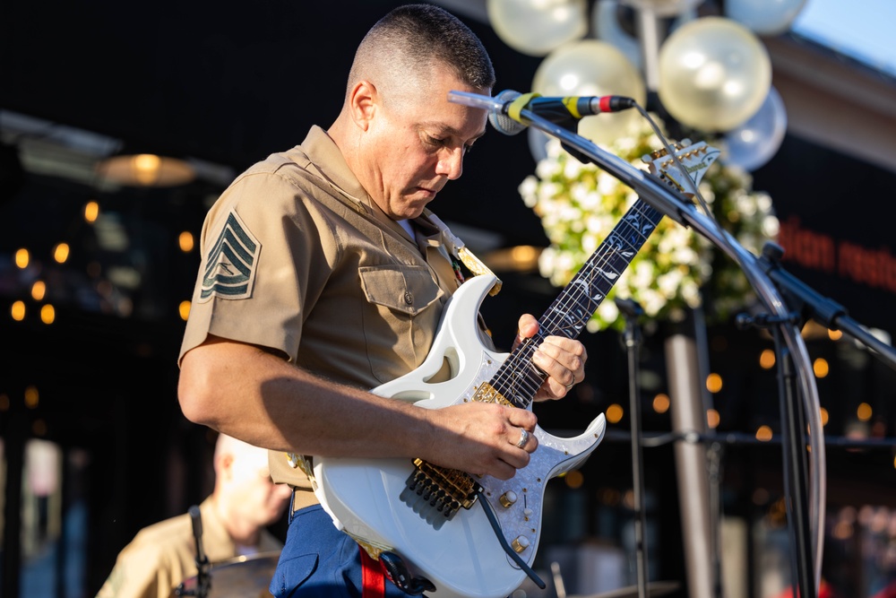 Marine Week Boston 2025; Quantico Marine Rock Band