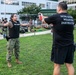 USS Tripoli Sailors Go Through the Non-Lethal Weapons Course