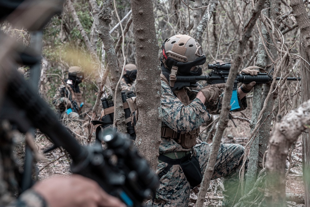 U.S. Marines Conduct Urban Combat Training at MCTAB