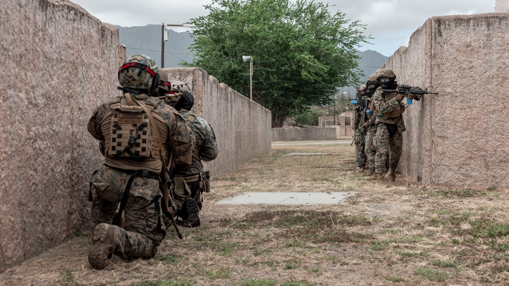 U.S. Marines Conduct Urban Combat Training at MCTAB
