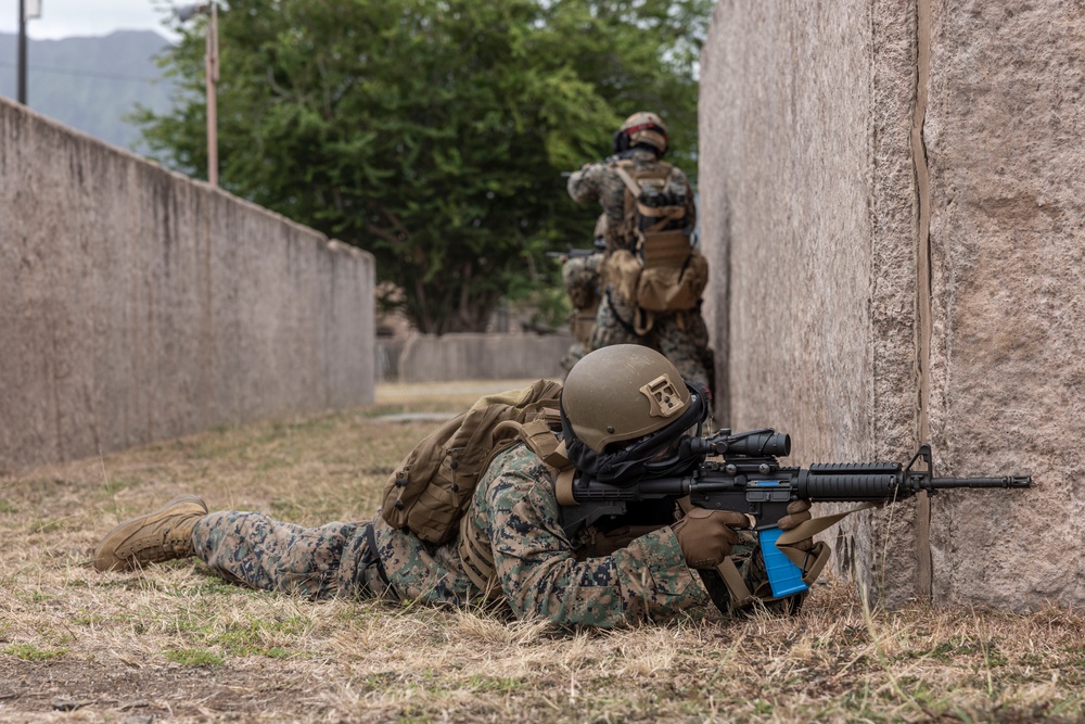 U.S. Marines Conduct Urban Combat Training at MCTAB