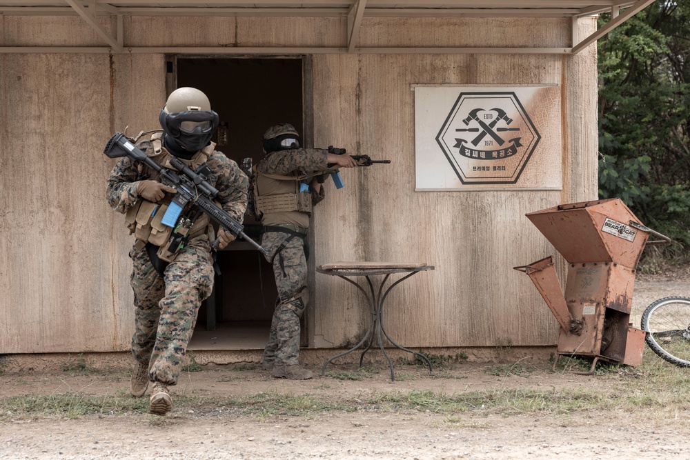 U.S. Marines Conduct Urban Combat Training at MCTAB