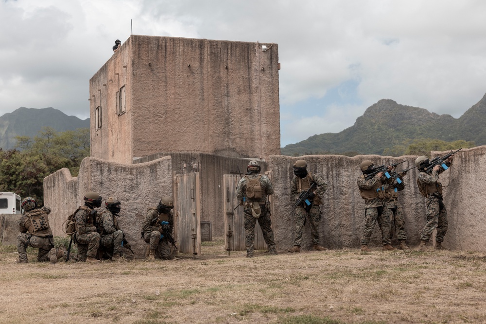 U.S. Marines Conduct Urban Combat Training at MCTAB