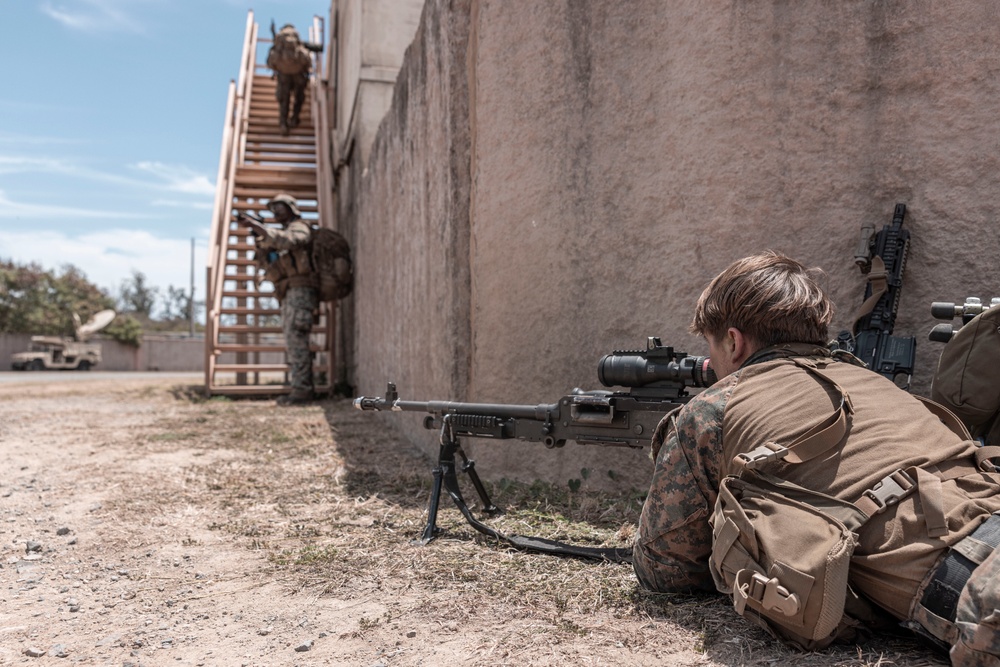 U.S. Marines Conduct Urban Combat Training at MCTAB