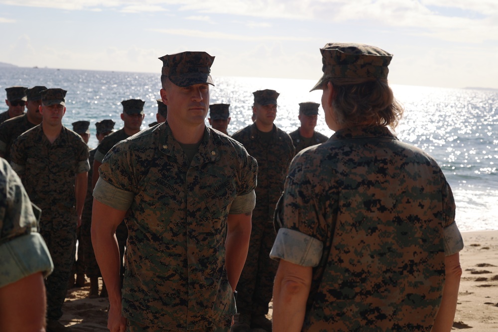 Lt. Col Brock Anderson Promotion