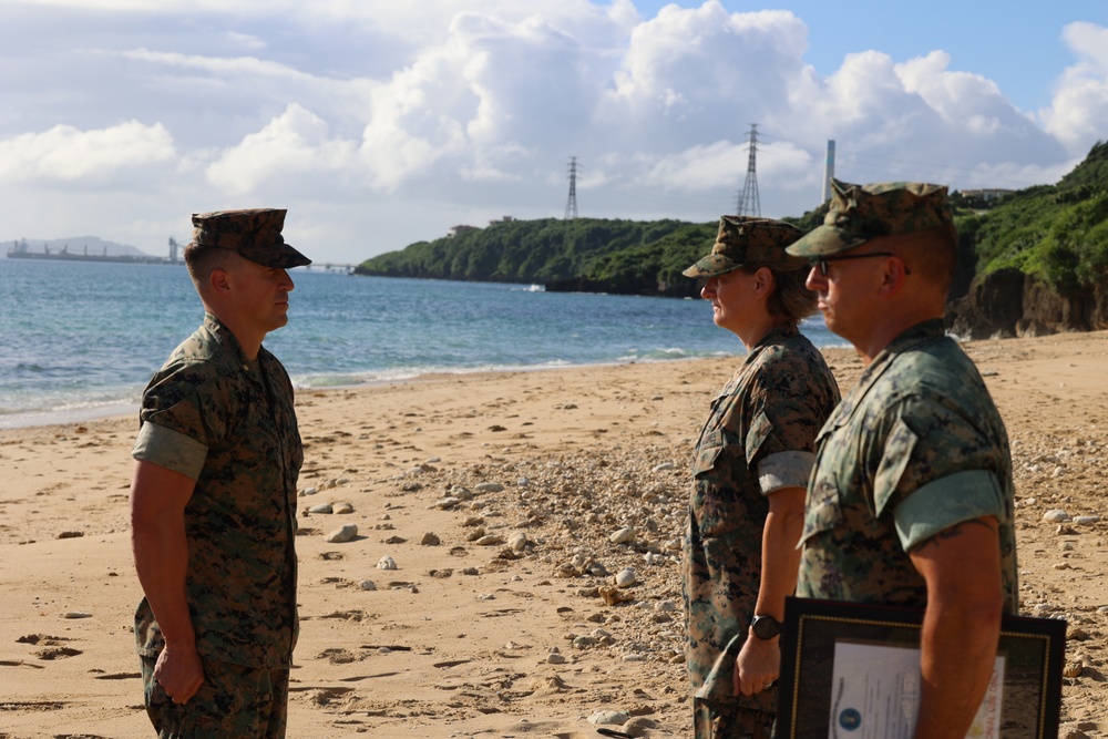Lt. Col Brock Anderson Promotion