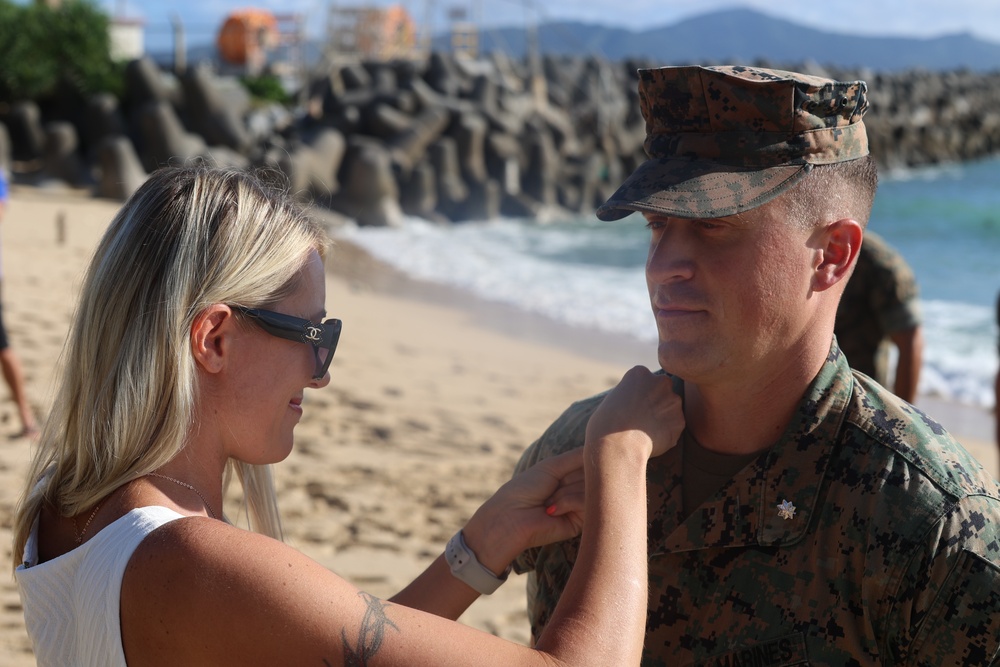 Lt. Col Brock Anderson Promotion