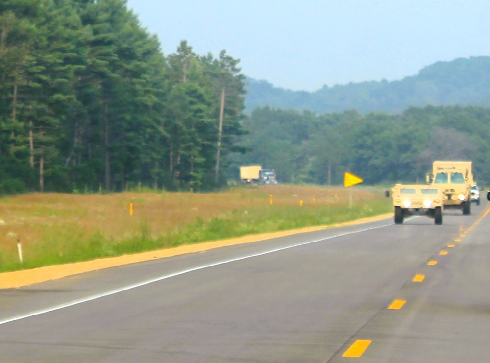 July 2025 training operations at Fort McCoy