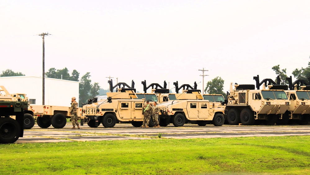 July 2025 training operations at Fort McCoy
