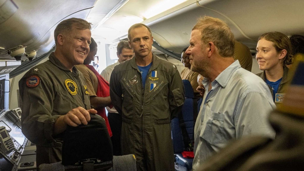 U.S. Ambassador San Marino Tilman J. Fertitta Visits Patrol Squadron 5
