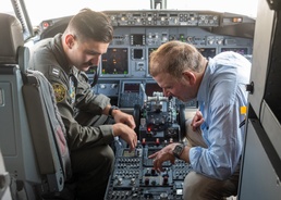 U.S. Ambassador San Marino Tilman J. Fertitta Visits Patrol Squadron 5