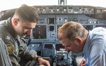 U.S. Ambassador San Marino Tilman J. Fertitta Visits Patrol Squadron 5