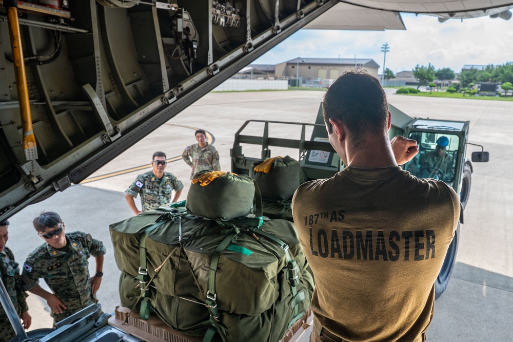 Joint, bilateral training a success through mobility air force tactical airlift mission