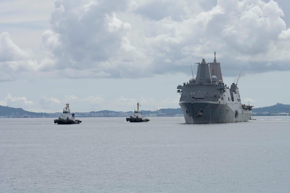 USS New Orleans (LPD 18) Ports in Okinawa