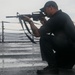 Sailors aboard the USS John Finn conduct a weapons familiarization course in the South China Sea