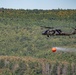 3rd Assault Helicopter Battalion, 501st Aviation Regiment, Conducts fire suppression at Novo Selo Training Area, Bulgaria