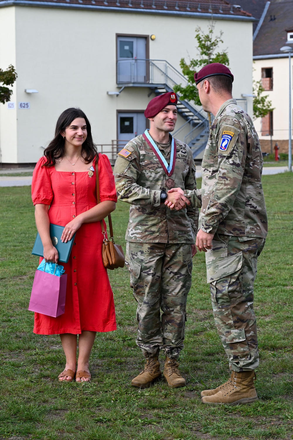 Bull Battery 4-319th Change of Command