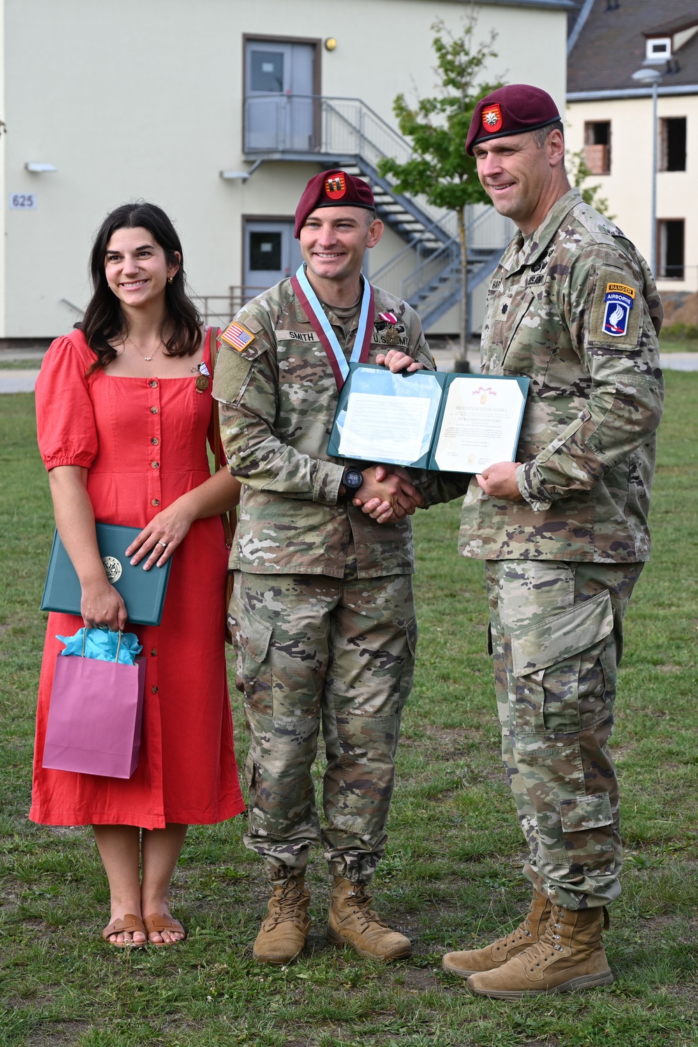 Bull Battery 4-319th Change of Command