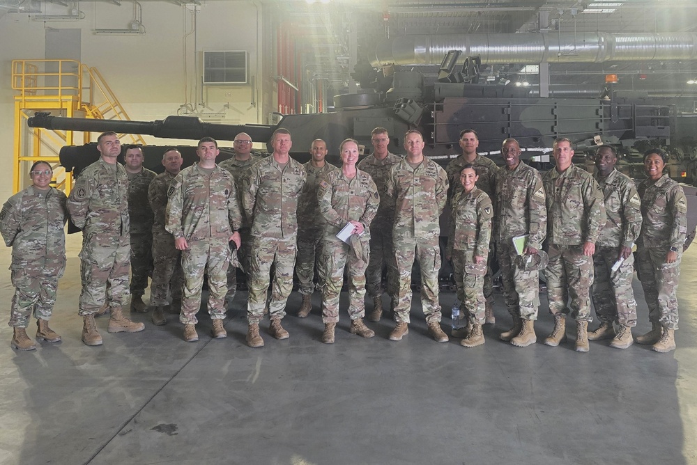 Top leaders from 3ID, 1AD Sustainment Brigades conduct site visit to Powidz APS-2 worksite