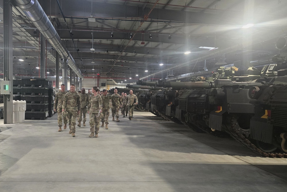 Top leaders from 3ID, 1AD Sustainment Brigades conduct site visit to Powidz APS-2 worksite