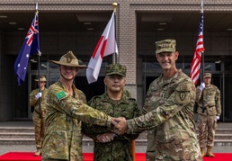 U.S. Army’s 25th Infantry Division, Japan Ground Self-Defense Force, and Australian Army Unite for Yama Sakura 89 during the Opening Ceremony