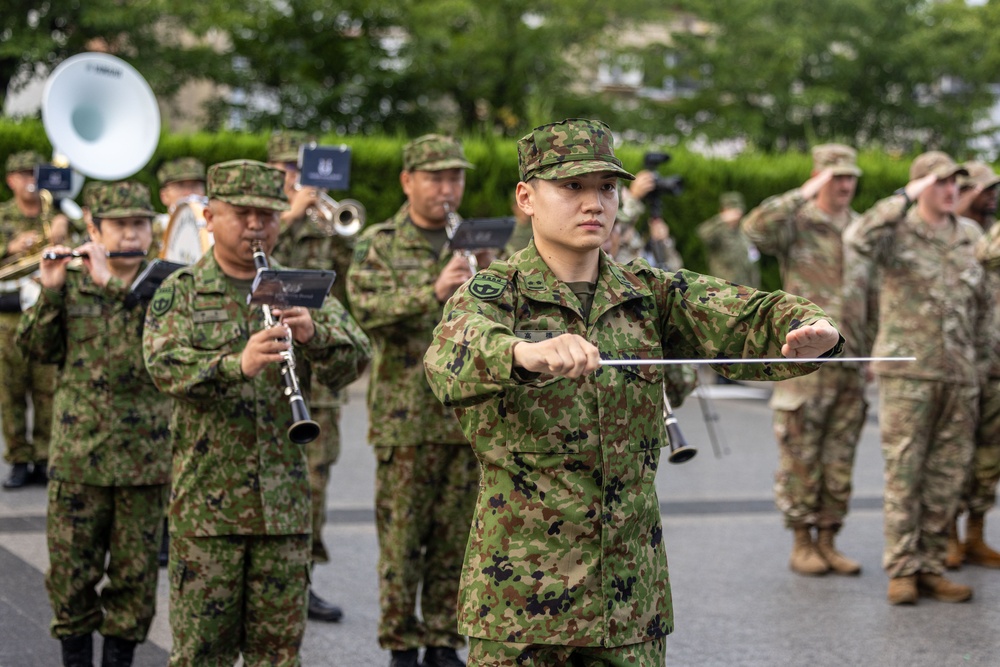 U.S. Army’s 25th Infantry Division, Japan Ground Self-Defense Force, and Australian Army Unite for Yama Sakura 89 during the Opening Ceremony