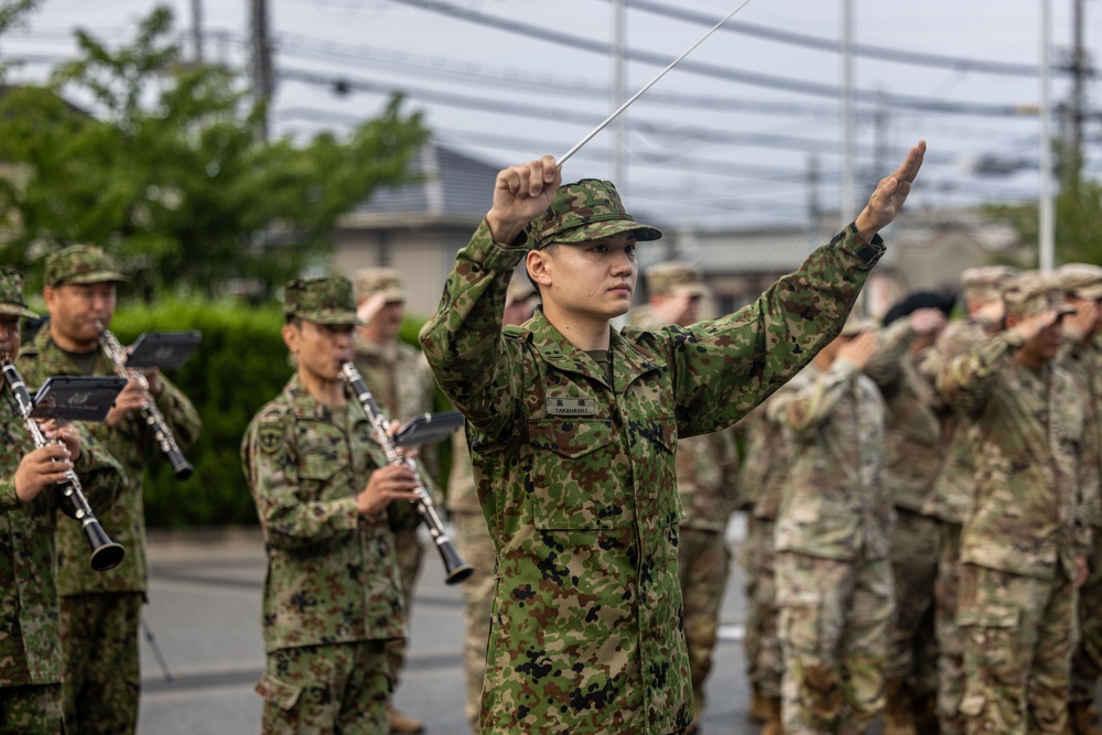 U.S. Army’s 25th Infantry Division, Japan Ground Self-Defense Force, and Australian Army Unite for Yama Sakura 89 during the Opening Ceremony