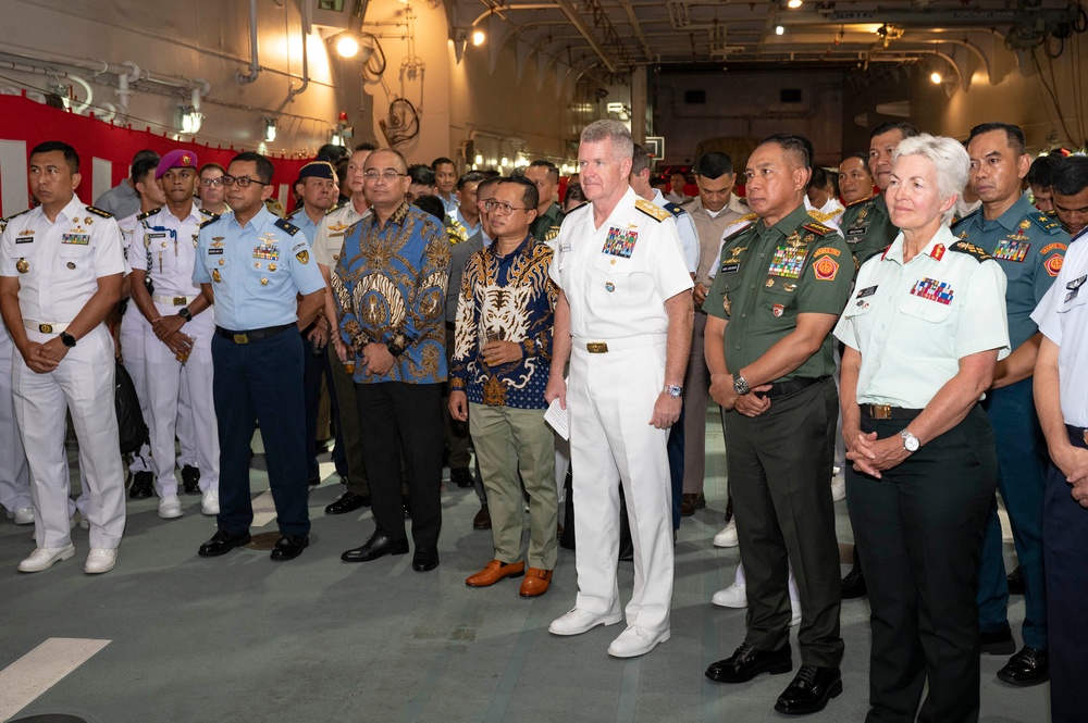 USINDOPACOM Commander engages leaders in Indonesia; commences Super Garuda Shield 2025