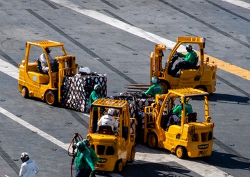 George Washington Conducts Replenishment-at-Sea